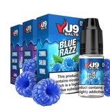 Blue Razz Pod Nic Salt 10ml Nicotine E Juice by VU9 - Multibuy Deals - UK Vape World 