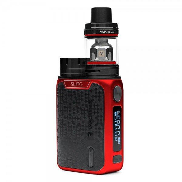 Vaporesso SWAG Kit 80W Starter Kit £19.99 + FREE 18650 BATTERY - RED