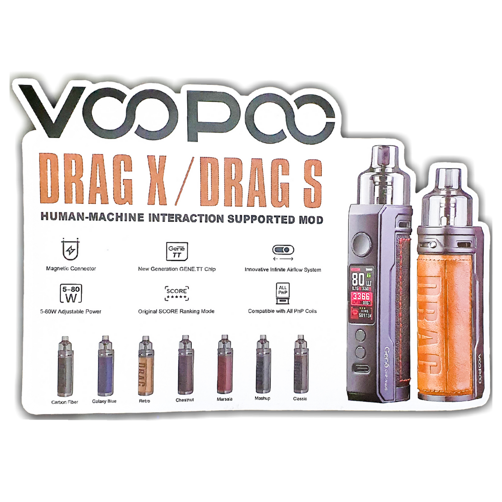 Voopoo Drag X Pod Kit £27.99 - UK VAPE WORLD