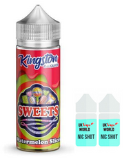 Kingston Sweets Watermelon Slices With 2 Nicshots | UK Vape World