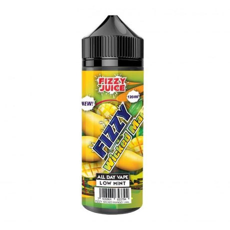 Fizzy E-liquid Wicked Mango 120ml Shortfill - UK Vape World