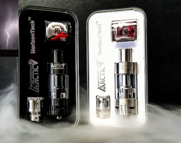 Horizontech Arctic V8 Vaping Replacement Tank Black Colour Horizontech Arctic V8 Vaping Replacement Tank Black Colour