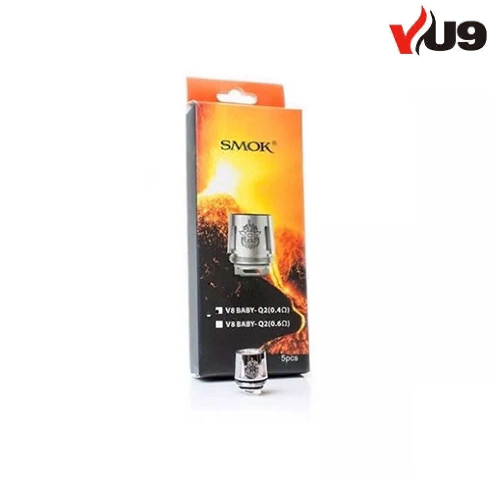 SMOK V8 Baby-Q2 Coils pack of 5 - UK VAPE WORLD