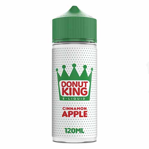 Donut King Cinnamon Apple 120ml Shortfill - UK Vape World