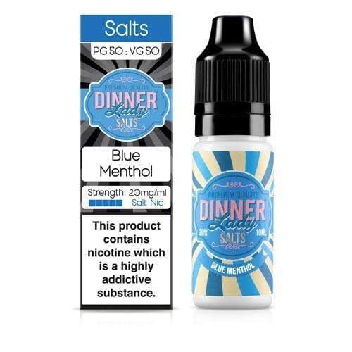 Dinner Lady Blue Menthol Nic Salt Only £3.29 | UK Vape World
