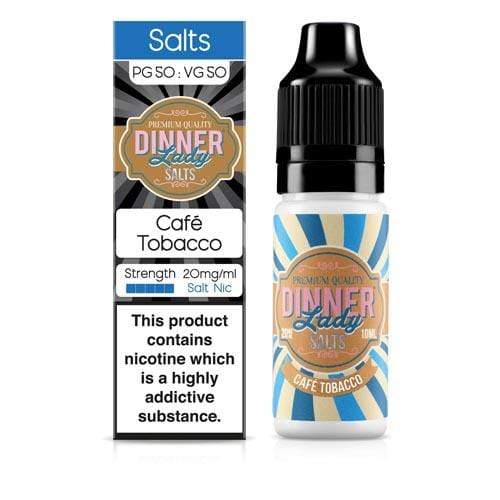 Dinner Lady Cafe Tobacco Nic Salt ONLY £3.29 | UK Vape World