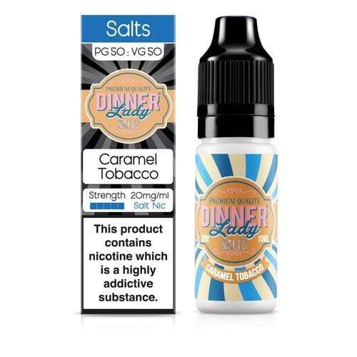 Dinner Lady Caramel Tobacco Nic Salt ONLY £3.29 | UK Vape World