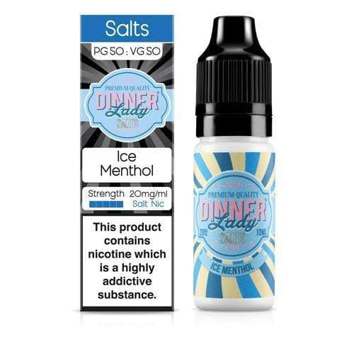 Dinner Lady Ice Menthol Nic Salt Only £3.29 | UK Vape World