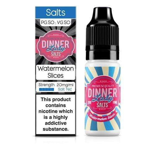 Dinner Lady Watermelon Slices Nic Salt ONLY £3.29 | UK Vape World