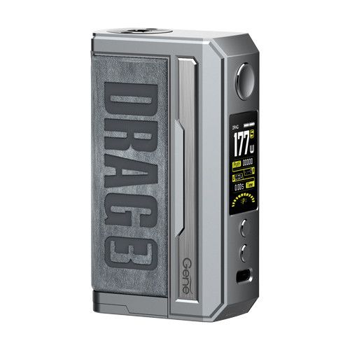 VooPoo Drag 3 Mod + Free Batteries - Grey