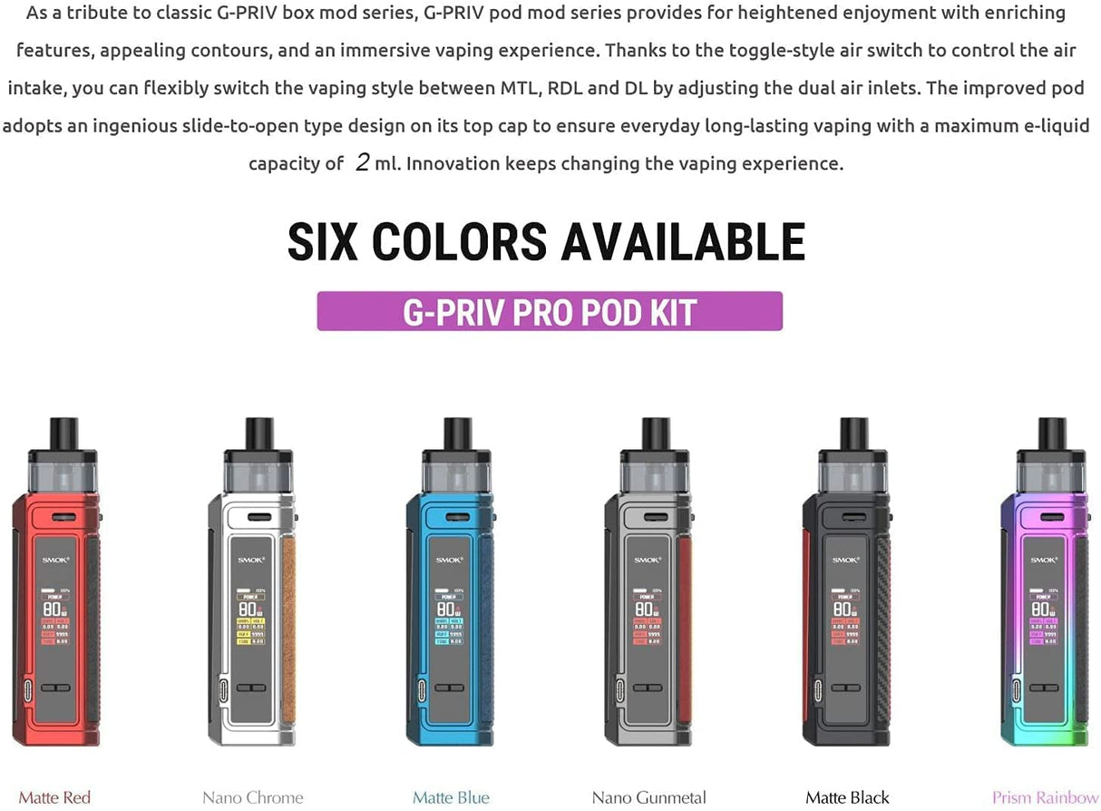 Smok G Priv Pro Pod Vape KiT
