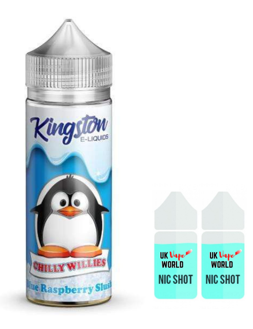 Kingston Chilly Willies Blue Raspberry Slush 100ml Shortfill 9.99