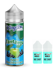 Kingston Fantango Apple & Blackcurrant 100ml Shortfill With 2 Nicotine Shots