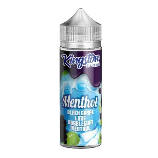 Kingston Menthol Black Grape Lime Bubblegum 100ml Shortfill