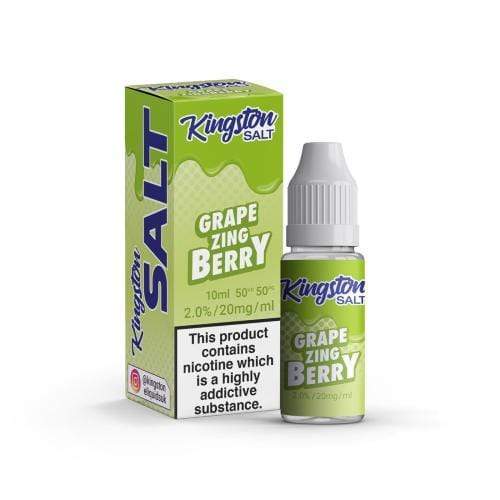 Kingston Salt Grape Zingberry Nic Salt ONLY £3.29 | UK Vape World