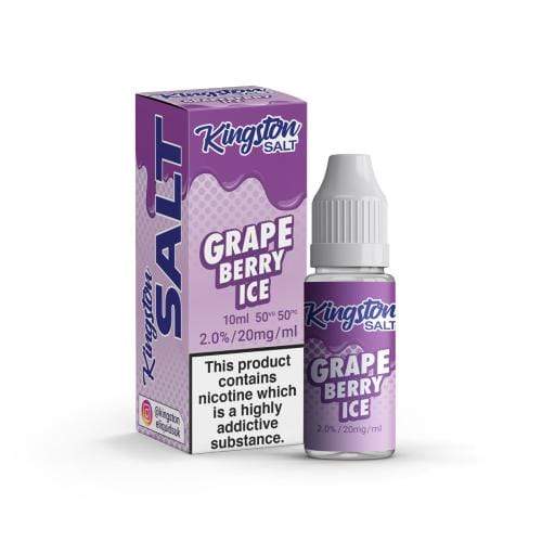 Kingston Salt Grapeberry Ice Nic Salt ONLY £3.29 | UK Vape World