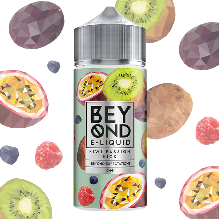 Beyond IVG Eliquid Kiwi Passion Kick 100ml Shortfill