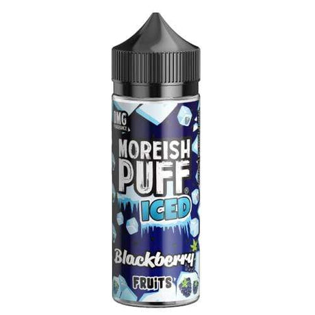 Moreish Puff Iced Blackberry 100ml Shortfill £9.99 | UK Vape World