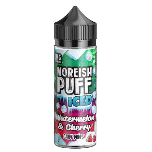 Moreish Puff Iced Watermelon & Cherry 100ml Shortfill £9.99 | UK Vape World