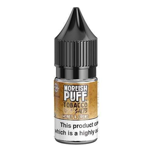 Moreish Puff Tobacco Honey & Creme Nic Salt ONLY £3.29 | Nicshots & Nicsalts | UK Vape World