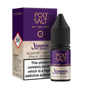 Pod Salt Fusions Jammin Blueberry Jam Tart Nic Salt ONLY £3.29 | UK Vape World