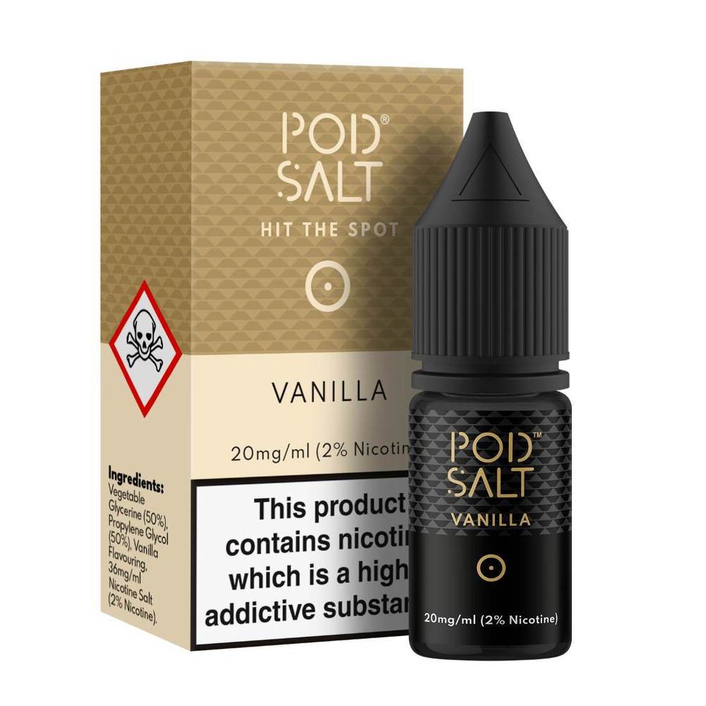 Pod Salt Vanilla Nic Salt ONLY £3.29 | UK Vape World