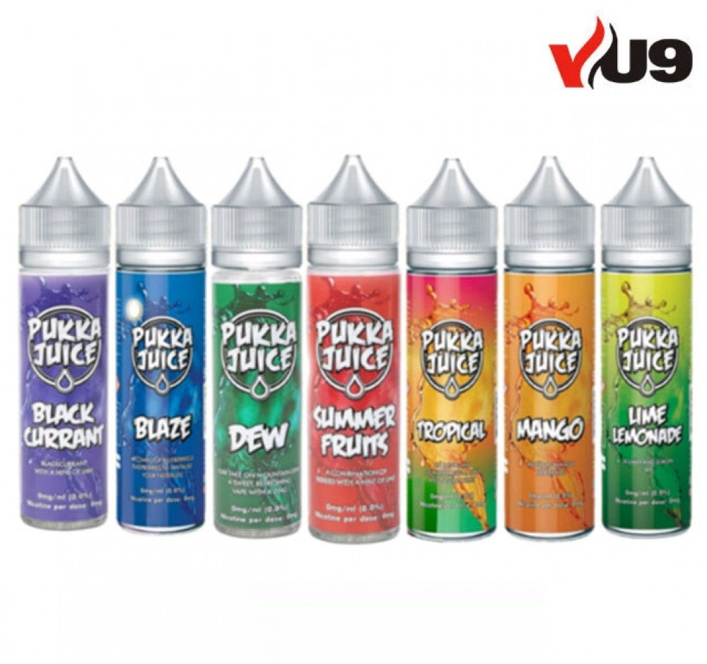 Pukka Juice e Liquid Juice 2x50ml Shortfil 0mg 70/30 VG/PG - UK VAPE WORLD