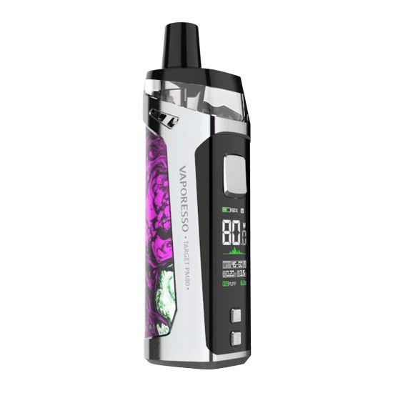 Vaporesso Target PM80 Pod Mod Kit - Silver Purple