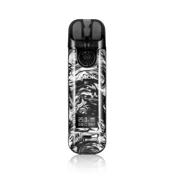 Smok Novo 4 Pod Vape Kit Fluid Black Grey Vaping Device Free Delivery