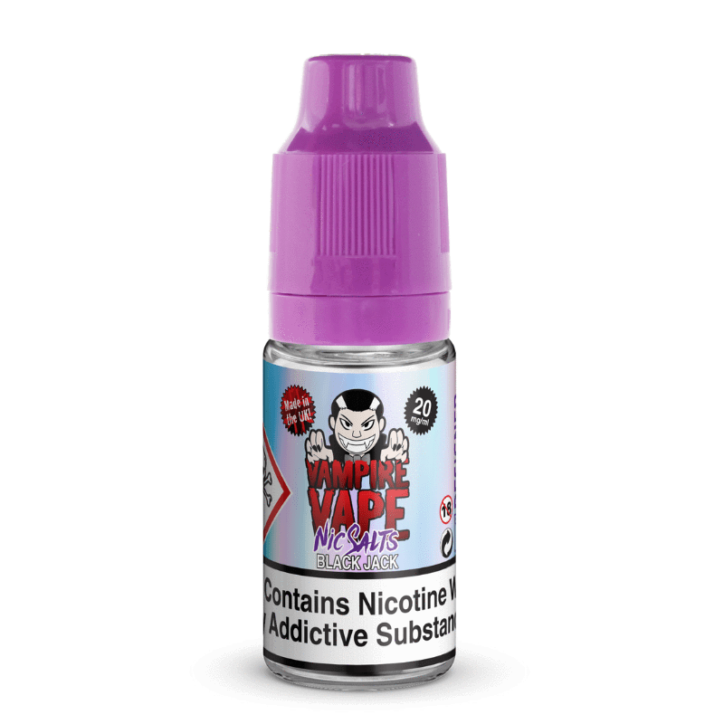 Vampire Vape Black Jack Nic Salt ONLY £3.29 | UK Vape World