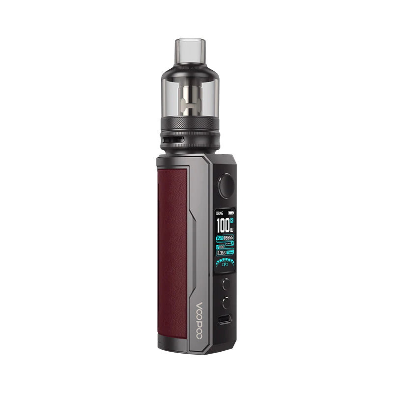 VooPoo Drag X Plus Pod Vape Kit - Marsala - UK Vape World 