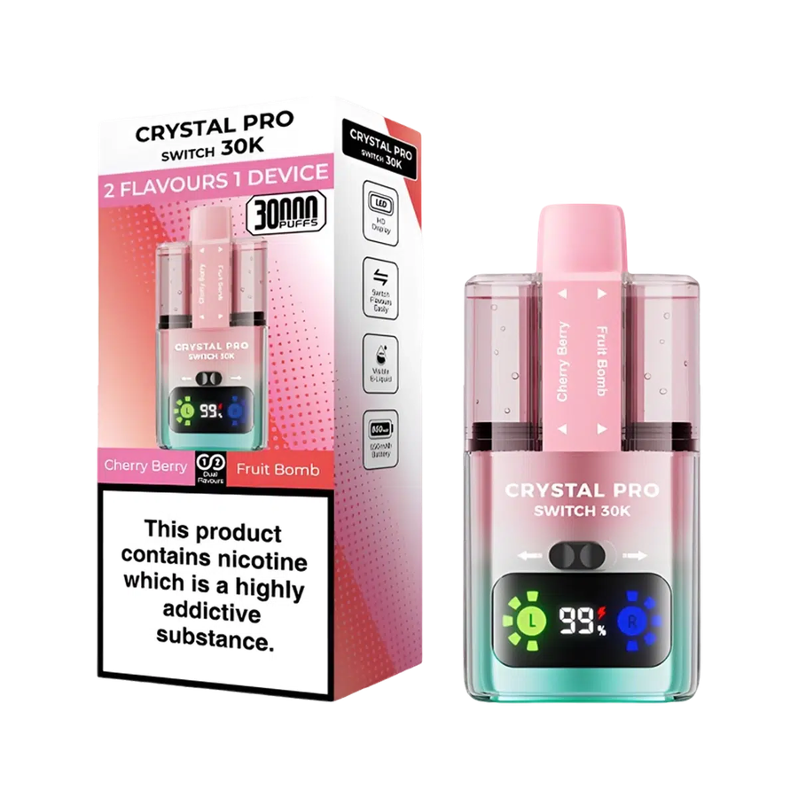Crystal Pro SWITCH 30K BOX OF 5 (CLEARANCE) - £24.99