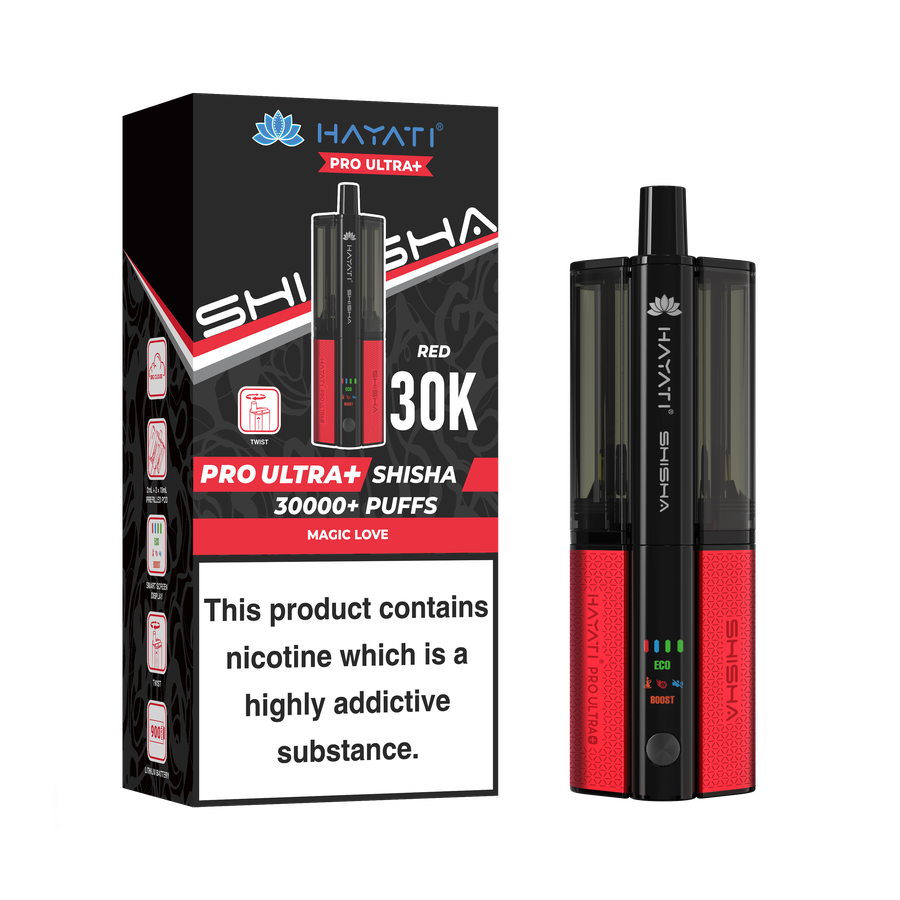 Hayati 30K Shisha Pro Ultra Plus 30000 Puff Pod Kit